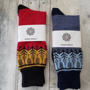 NWT - Nordic Wool (2 pair socks)